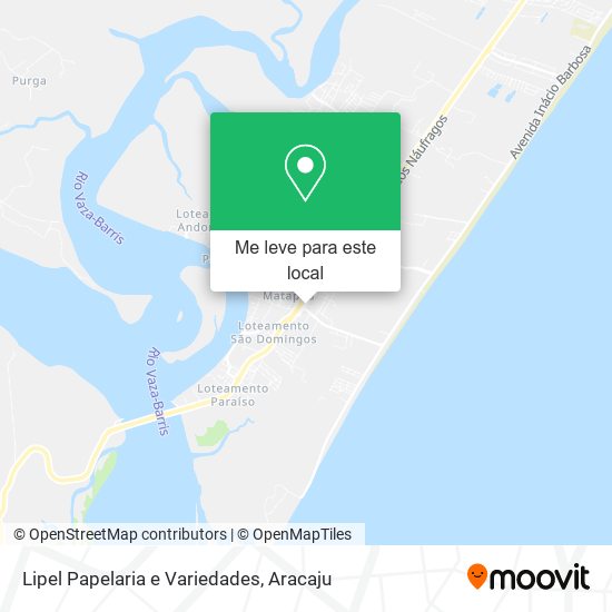 Lipel Papelaria e Variedades mapa