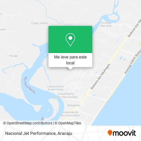 Nacional Jet Performance mapa