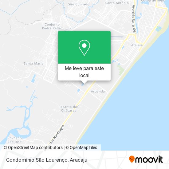 Condomínio São Lourenço mapa