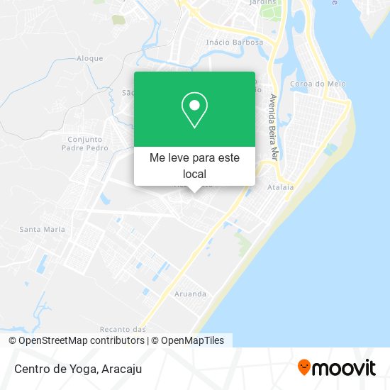 Centro de Yoga mapa