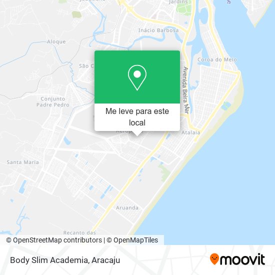 Body Slim Academia mapa