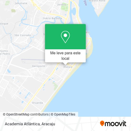 Academia Atlântica mapa