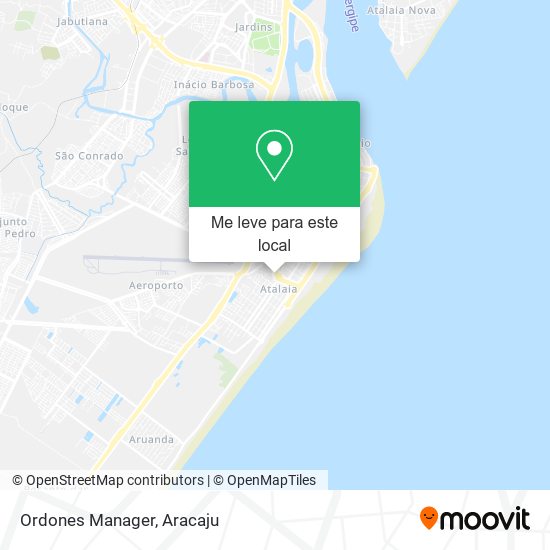 Ordones Manager mapa