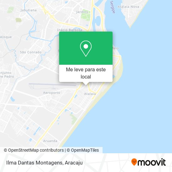 Ilma Dantas Montagens mapa