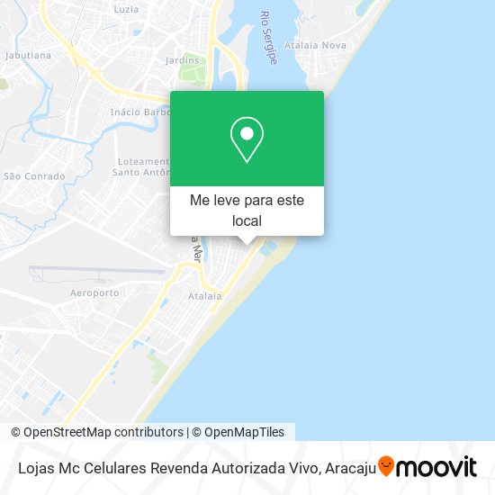 Lojas Mc Celulares Revenda Autorizada Vivo mapa