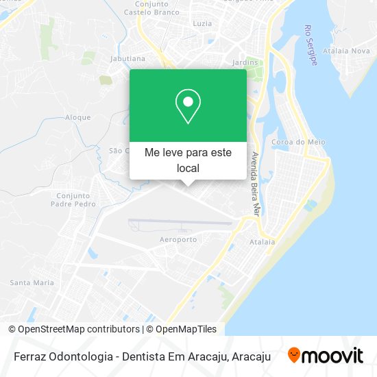 Ferraz Odontologia - Dentista Em Aracaju mapa
