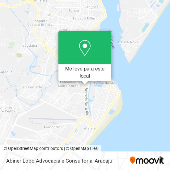 Abiner Lobo Advocacia e Consultoria mapa