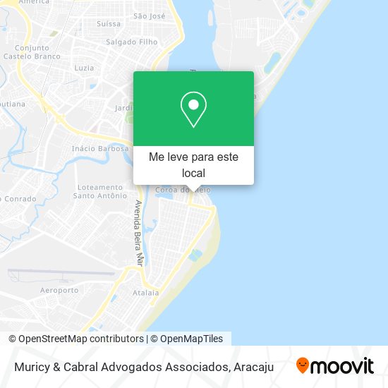 Muricy & Cabral Advogados Associados mapa