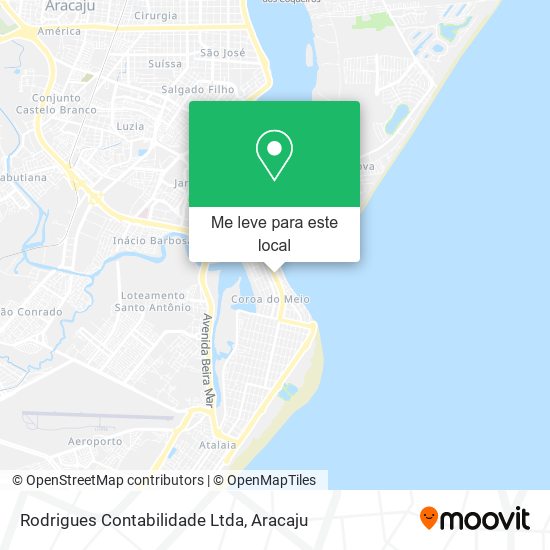 Rodrigues Contabilidade Ltda mapa