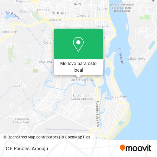 C F Racoes mapa