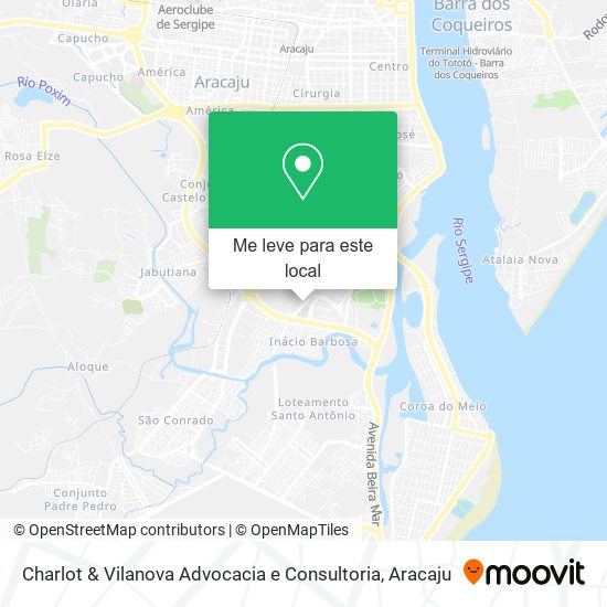 Charlot & Vilanova Advocacia e Consultoria mapa