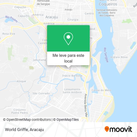 World Griffe mapa