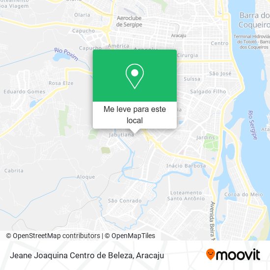 Jeane Joaquina Centro de Beleza mapa