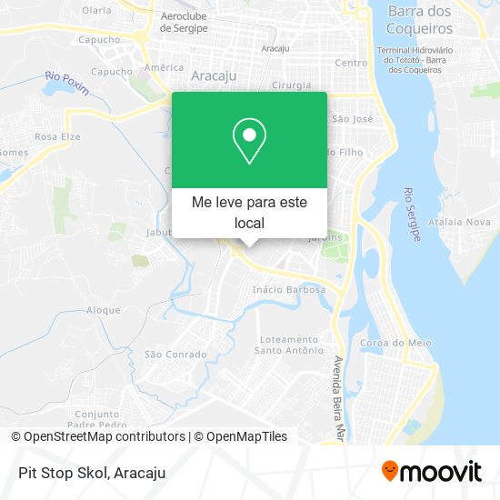 Pit Stop Skol mapa