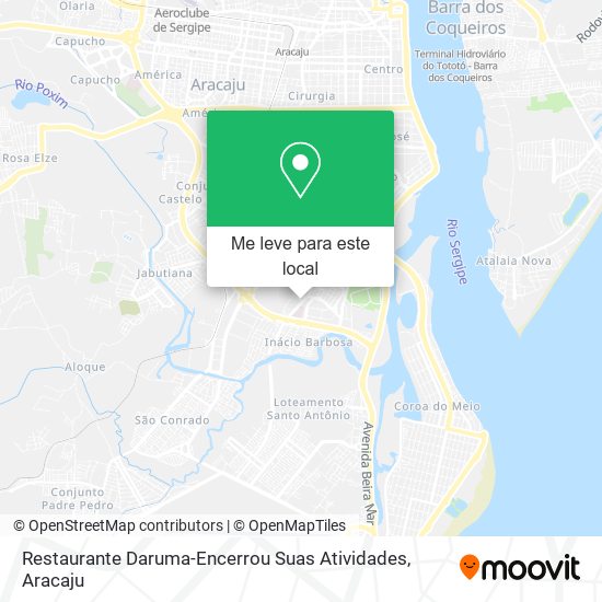 Restaurante Daruma-Encerrou Suas Atividades mapa