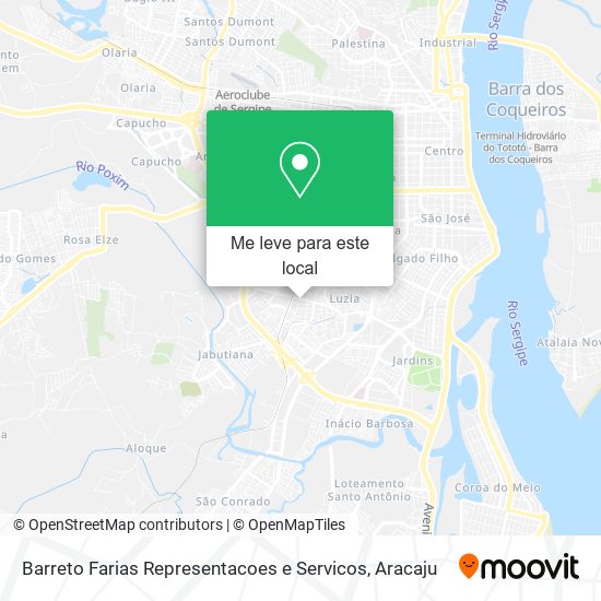 Barreto Farias Representacoes e Servicos mapa