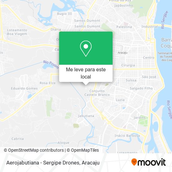 Aerojabutiana - Sergipe Drones mapa
