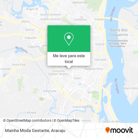 Mainha Moda Gestante mapa