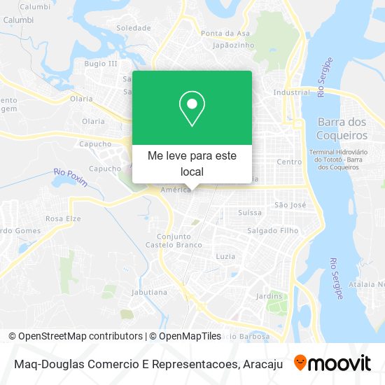 Maq-Douglas Comercio E Representacoes mapa