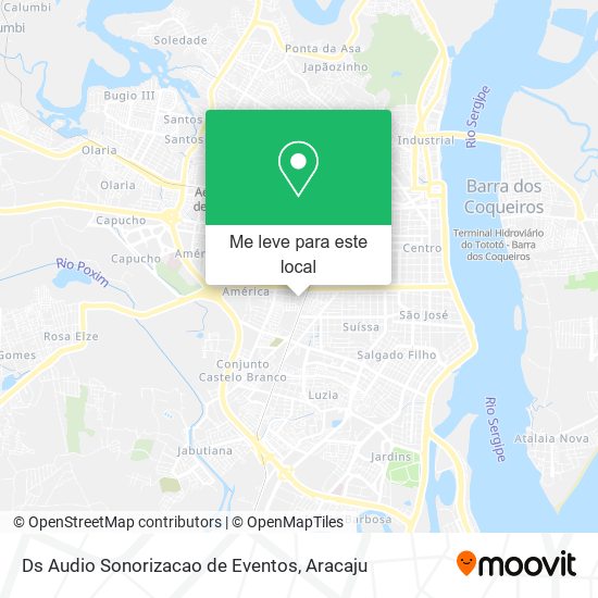 Ds Audio Sonorizacao de Eventos mapa