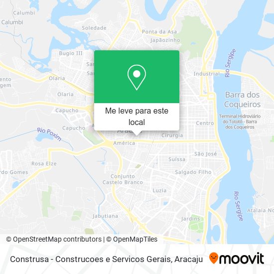 Construsa - Construcoes e Servicos Gerais mapa