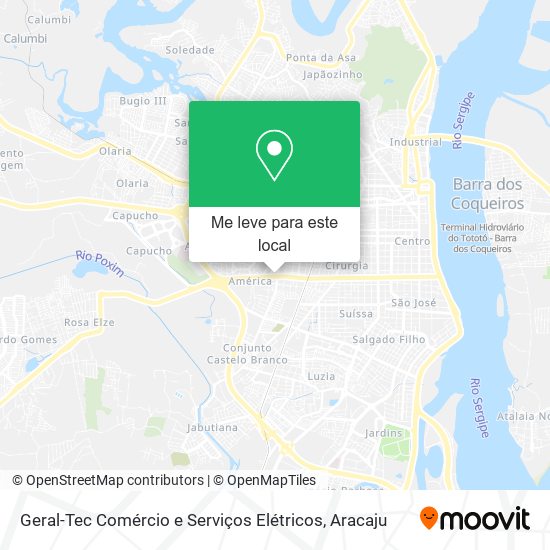 Geral-Tec Comércio e Serviços Elétricos mapa