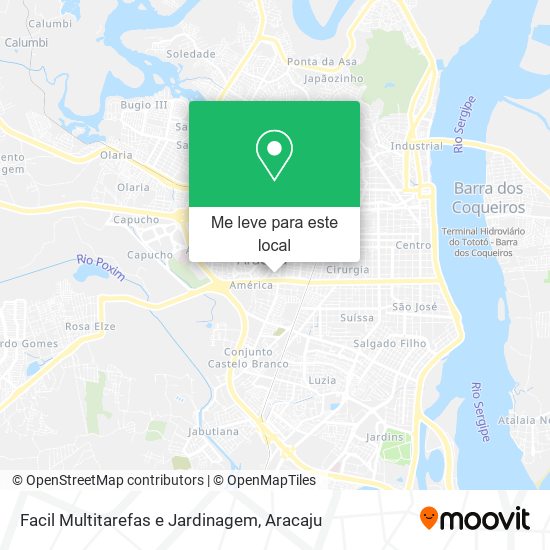 Facil Multitarefas e Jardinagem mapa