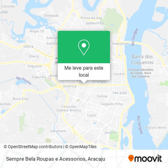 Sempre Bela Roupas e Acessorios mapa