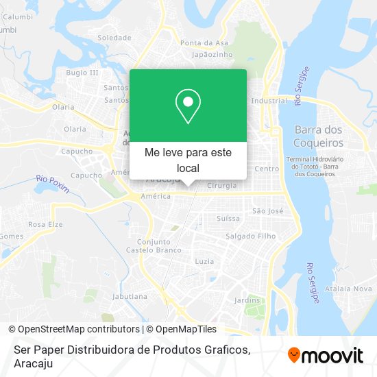 Ser Paper Distribuidora de Produtos Graficos mapa