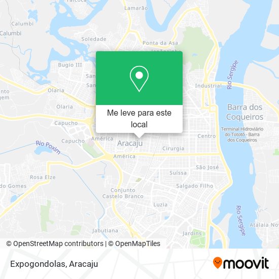 Expogondolas mapa