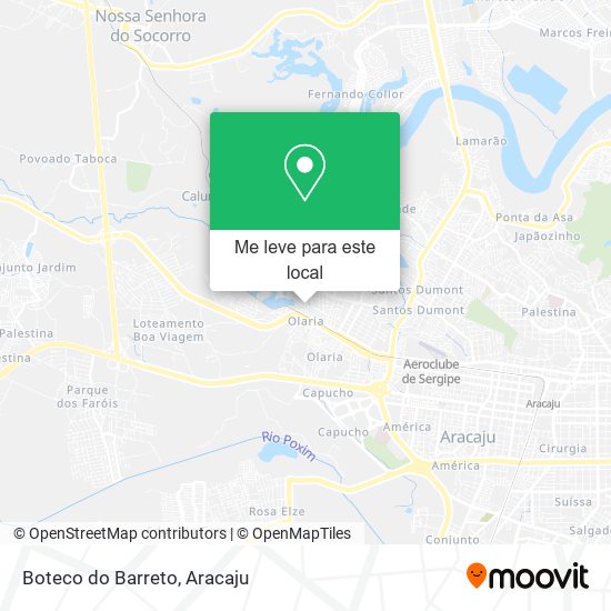Boteco do Barreto mapa