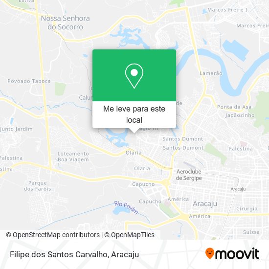 Filipe dos Santos Carvalho mapa