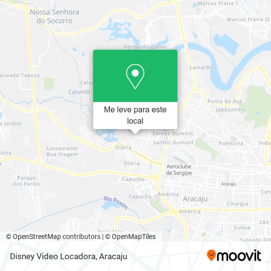 Disney Video Locadora mapa