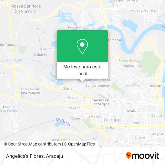 Angelica's Flores mapa