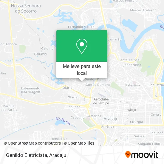 Genildo Eletricista mapa