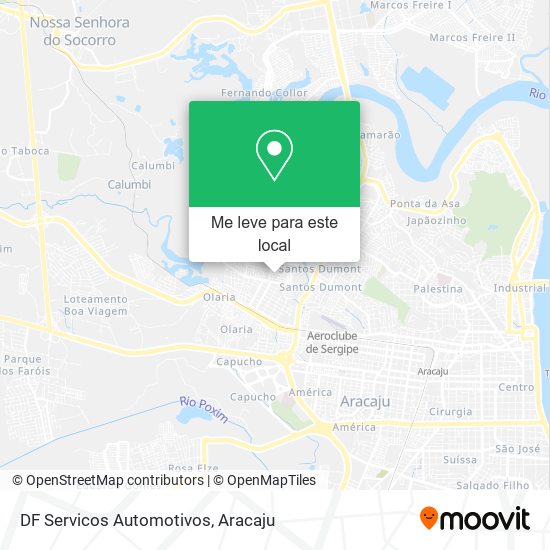 DF Servicos Automotivos mapa