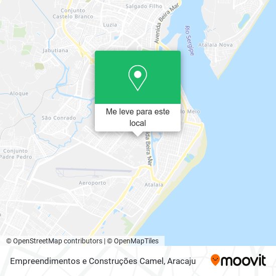 Empreendimentos e Construções Camel mapa