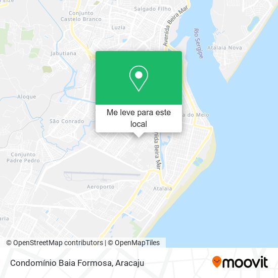 Condomínio Baia Formosa mapa