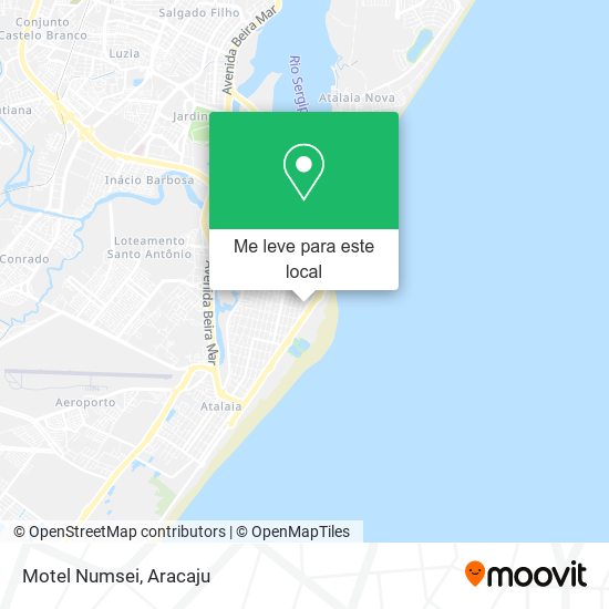 Motel Numsei mapa