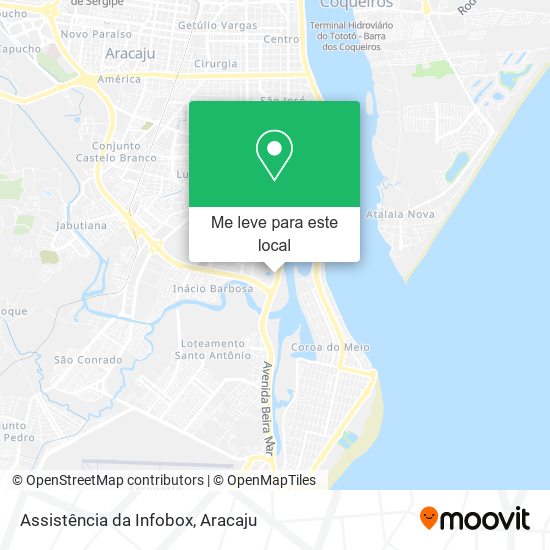 Assistência da Infobox mapa