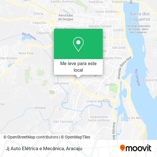 Jj Auto Elétrica e Mecânica mapa
