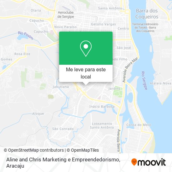 Aline and Chris Marketing e Empreendedorismo mapa