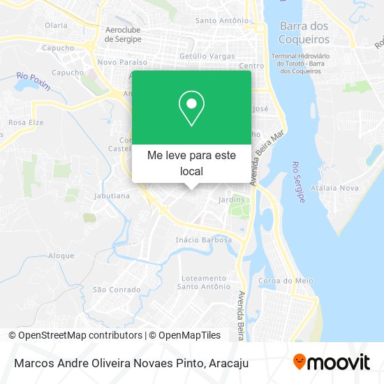 Marcos Andre Oliveira Novaes Pinto mapa