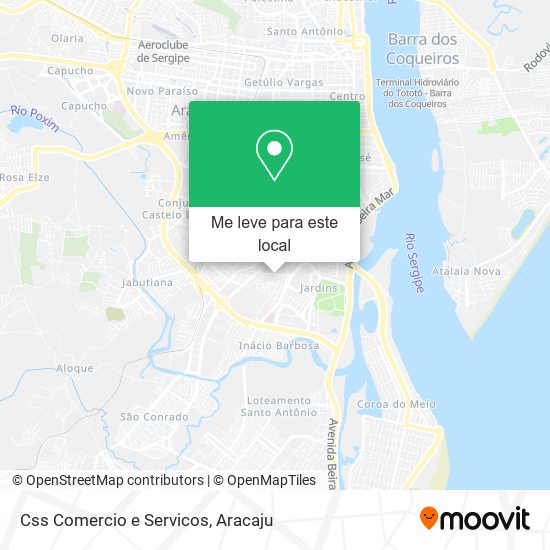 Css Comercio e Servicos mapa