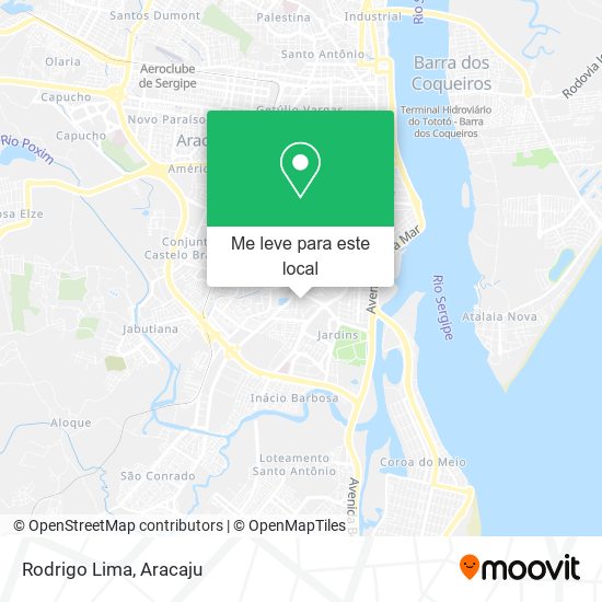 Rodrigo Lima mapa