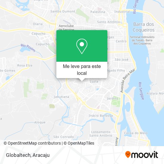 Globaltech mapa