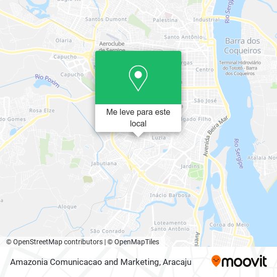 Amazonia Comunicacao and Marketing mapa