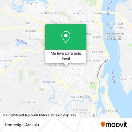 Homesign mapa