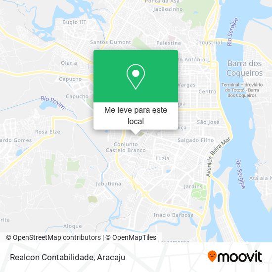 Realcon Contabilidade mapa