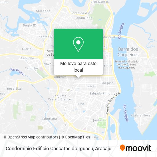 Condominio Edificio Cascatas do Iguacu mapa